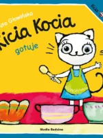Kicia kocia gotuje - okładka książki