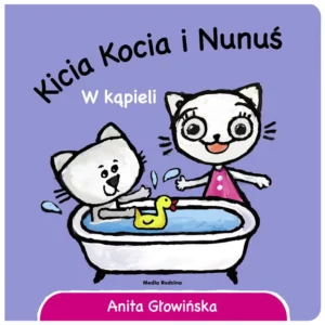 Kicia Kocia i Nunuś w kąpieli - okładka książki