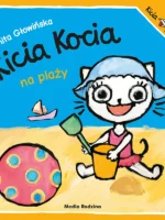 Kicia kocia na plaży - okładka książki
